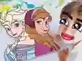 თამაში Coloring Book: Frozen ონლაინ