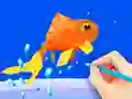 თამაში Coloring Book: Fish ონლაინ