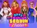 თამაში BFFs Fashion Sequin Addict ონლაინ