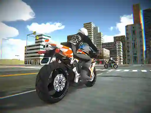 თამაში City Police Bike Simulator ონლაინ