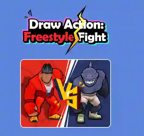 თამაში Draw Action: Freestyle Fight ონლაინ