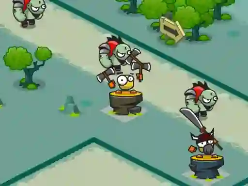 თამაში King Bird Tower Defense ონლაინ