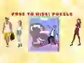 თამაში Pose To Hide Puzzle ონლაინ
