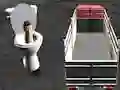 თამაში Truck Simulator Carry Skibidi toilet ონლაინ