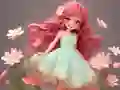 თამაში Coloring Book: Flower Dress ონლაინ