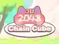 თამაში Chain Cube 2048 3D ონლაინ