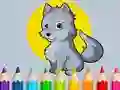 თამაში Coloring Book: Wolf ონლაინ