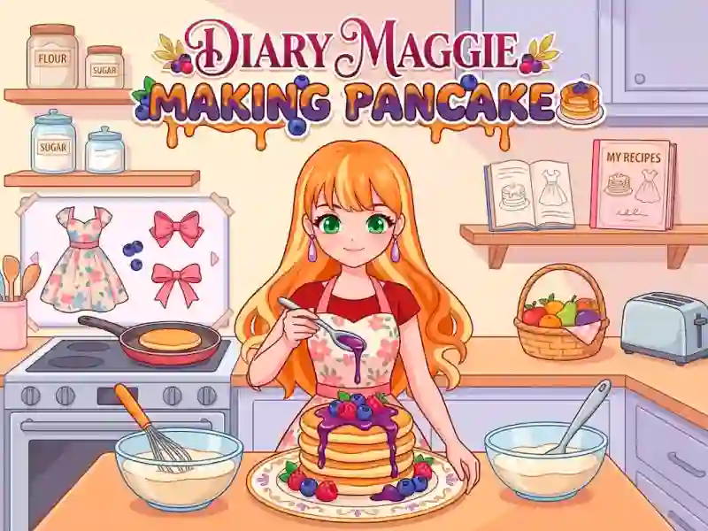 თამაში Diary Maggie Making Pancake ონლაინ