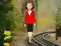 თამაში Girl Escape From Railway Track ონლაინ
