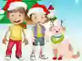 თამაში Friends Christmas Party 2023 ონლაინ
