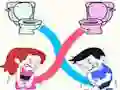 თამაში Toilet Rush Race: Pee Master ონლაინ