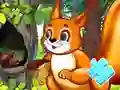 თამაში Jigsaw Puzzle: Squirrel Hide Food ონლაინ