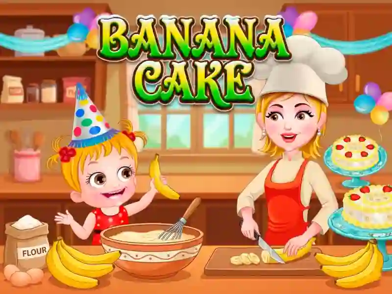 თამაში Banana Cake ონლაინ