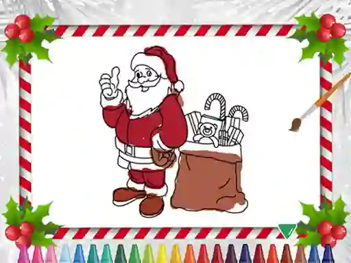 თამაში Christmas Coloring Book ონლაინ