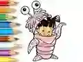 თამაში Coloring Book: Monster Costume Girl ონლაინ