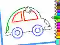 თამაში Toddler Drawing: Cute Car ონლაინ
