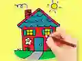 თამაში Coloring Book: Dream House ონლაინ