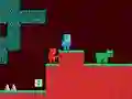 თამაში Fire and Water Blockman ონლაინ