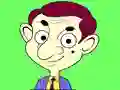 თამაში Mr Bean Coloring Book ონლაინ
