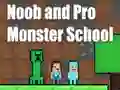 თამაში Noob and Pro Monster School ონლაინ