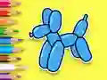 თამაში Coloring Book: Balloon Puppy ონლაინ