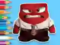 თამაში Coloring Book: Inside Out Angry ონლაინ