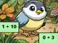 თამაში Addition Bird Image Uncover ონლაინ