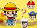თამაში Kids Quiz: Job Challenge 3 ონლაინ