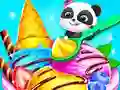 თამაში Baby Panda Ice Cream Truck ონლაინ