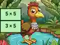 თამაში Multiplication Bird Image Uncover ონლაინ