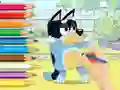 თამაში Coloring Book: Bluey And Bingo ონლაინ