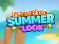 თამაში Glam And Glossy Summer Look ონლაინ