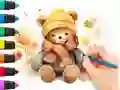 თამაში Coloring Book: Autumn Bear ონლაინ