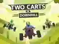 თამაში Two Carts Downhill ონლაინ