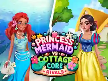 თამაში Princess Cottage Core vs Mermaid Core Rivals ონლაინ