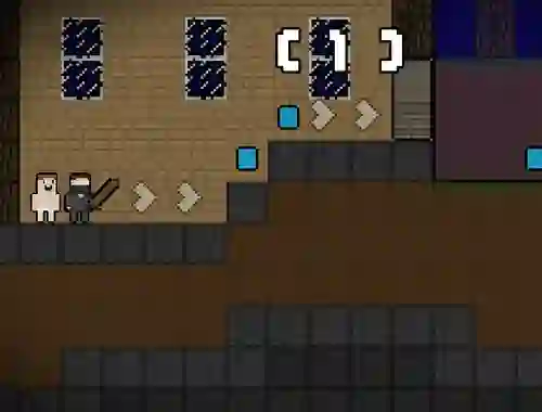 თამაში Baby Noob Vs Heroman 2 Player ონლაინ