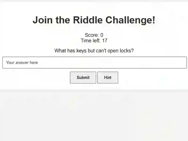 თამაში Riddle Challenge ონლაინ