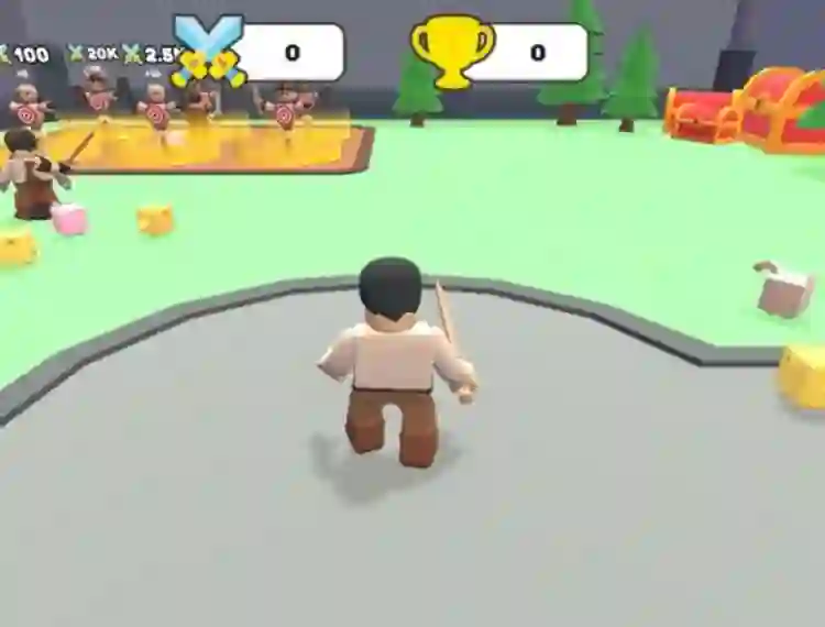 თამაში Robby Battle Arena ონლაინ