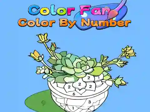 თამაში Color Fan: Color By Number ონლაინ