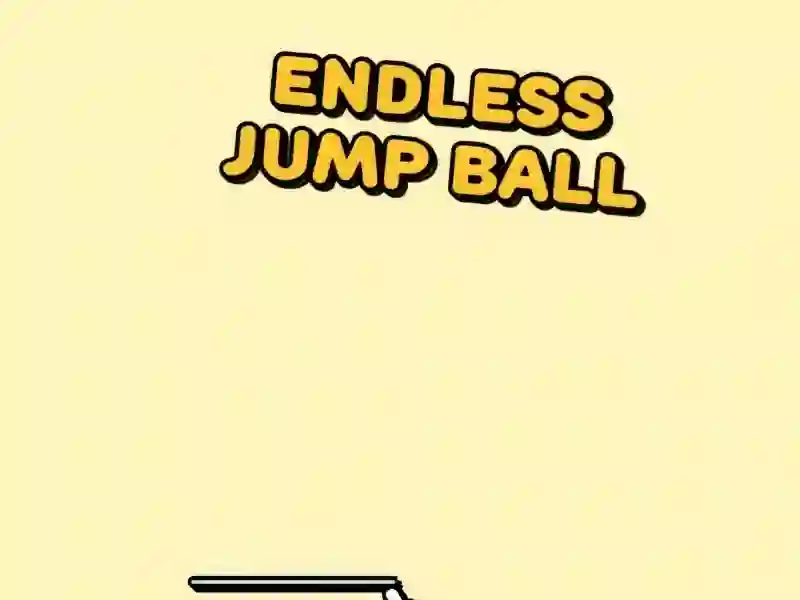 თამაში Endless Jump Ball ონლაინ
