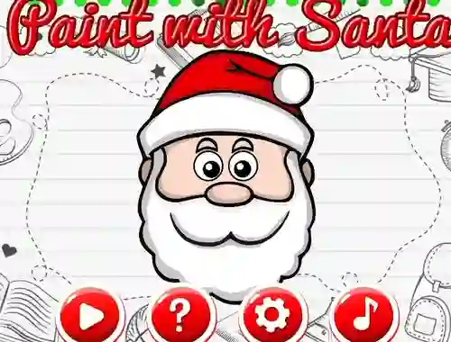 თამაში Paint With Santa ონლაინ
