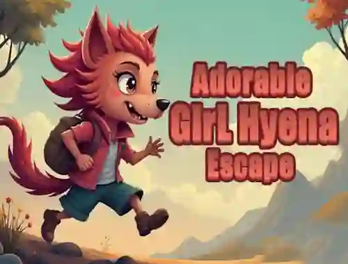 თამაში Adorable Girl Hyena Escape ონლაინ