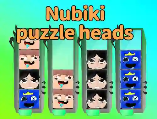 თამაში Nubiki Puzzle Heads ონლაინ