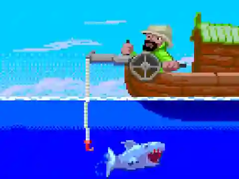 თამაში Dock Fishing ონლაინ