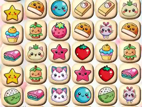 თამაში Sweet Tile Puzzle ონლაინ