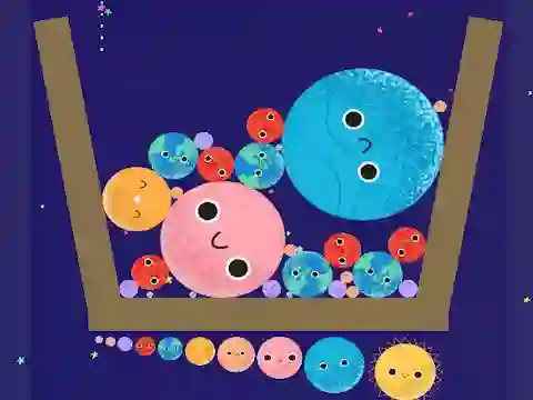 თამაში Merge Planets ონლაინ