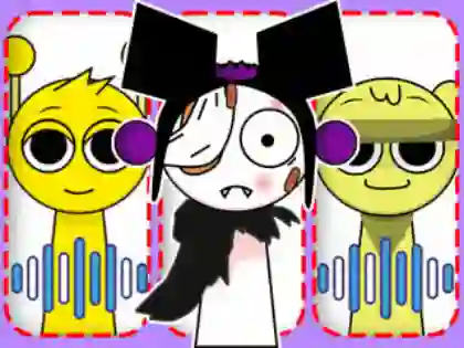 თამაში Kids Quiz: Guess Sprunki Voice ონლაინ
