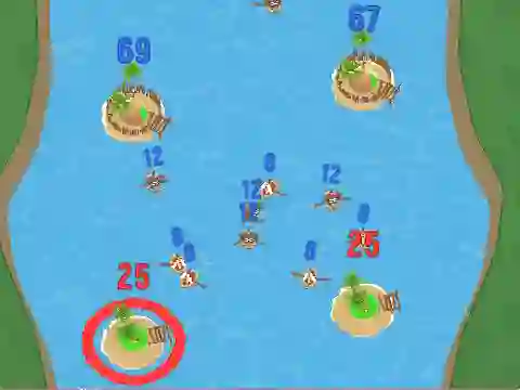 თამაში Battle For The Islands ონლაინ