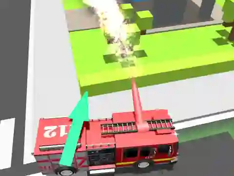 თამაში Fire Truck Rescue Driving ონლაინ
