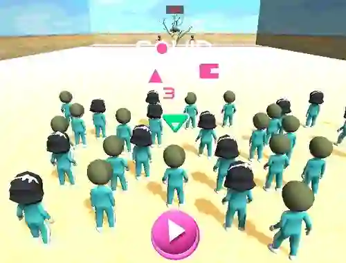 თამაში Squid Game Race 3d ონლაინ
